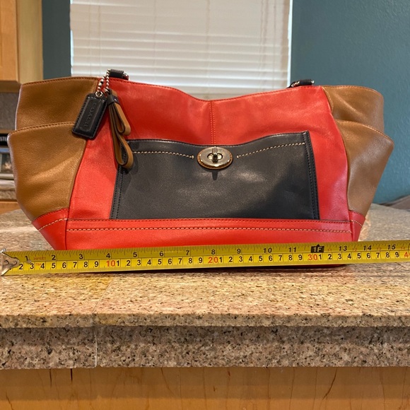 Orange and Blue Coach bag - Picture 3 of 16